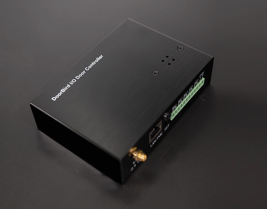 DoorBird A1081 I/O Door Controller, black aluminium housing