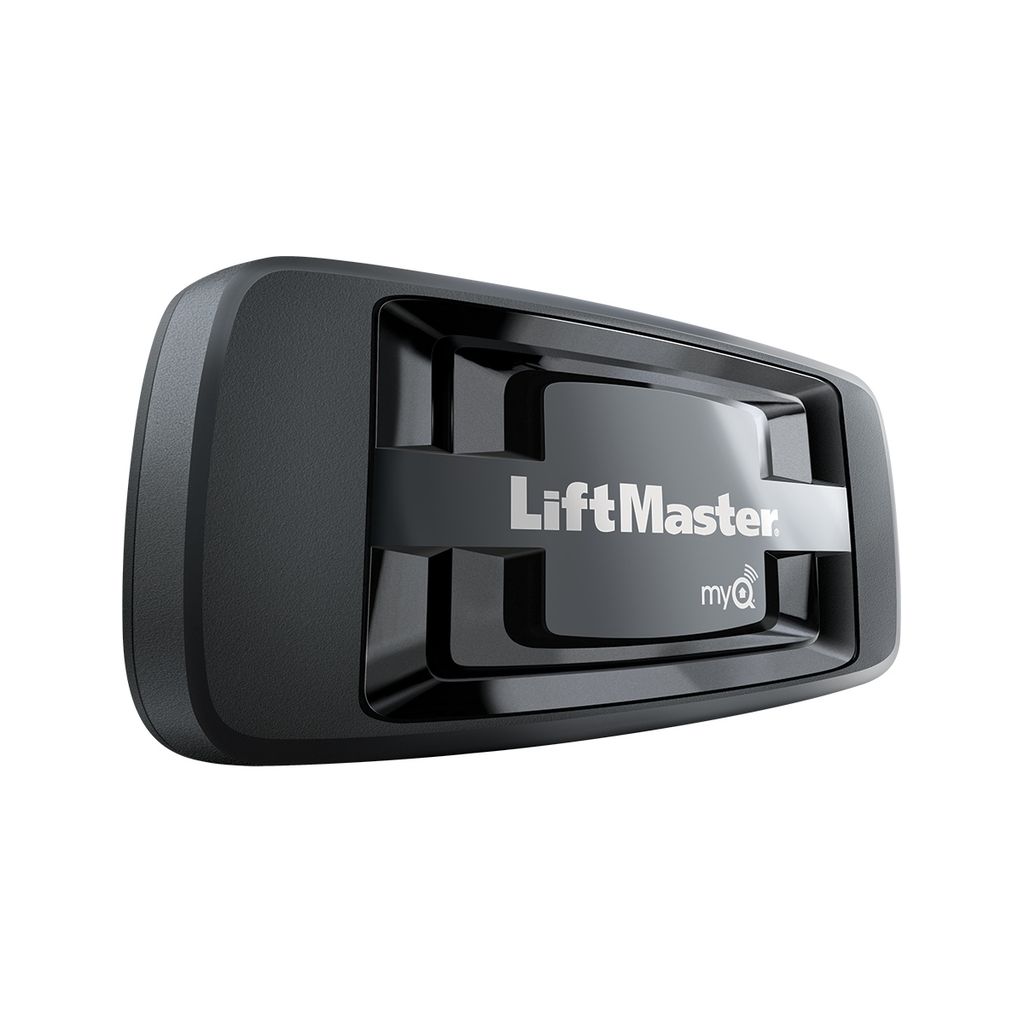 LiftMaster 828LM Internet Gateway, three-quarter view from the right