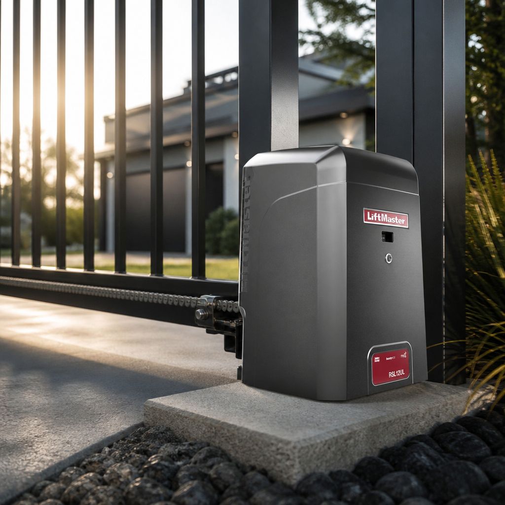 LiftMaster RSL12UL Residential Slide Gate Opener, 12V DC with Battery Backup — Motors — Image 2 of 10