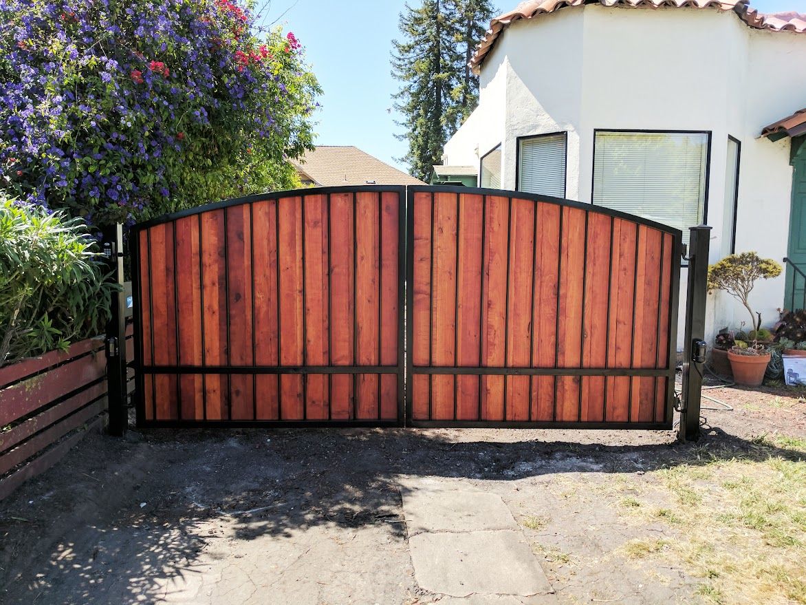 driveway gate in Buffalo — local installation