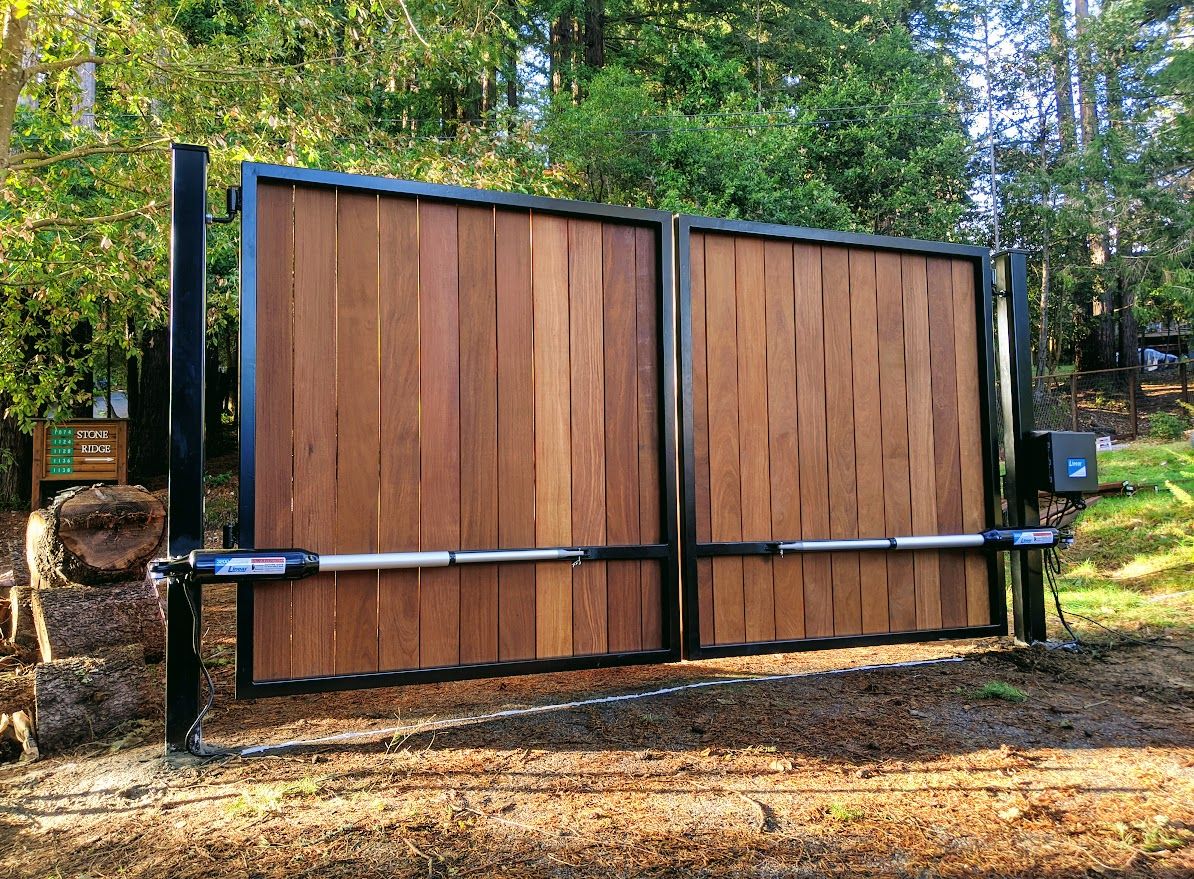 driveway gate in Pittsburgh — local installation