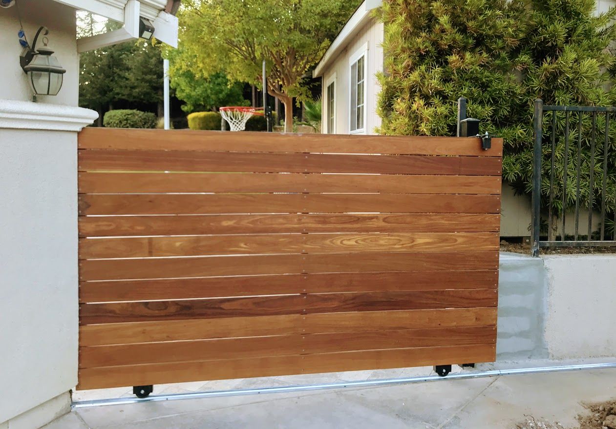 driveway gate in Cupertino — local installation