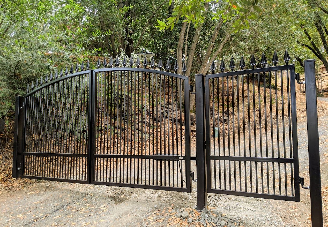 driveway gate in Buffalo — local installation