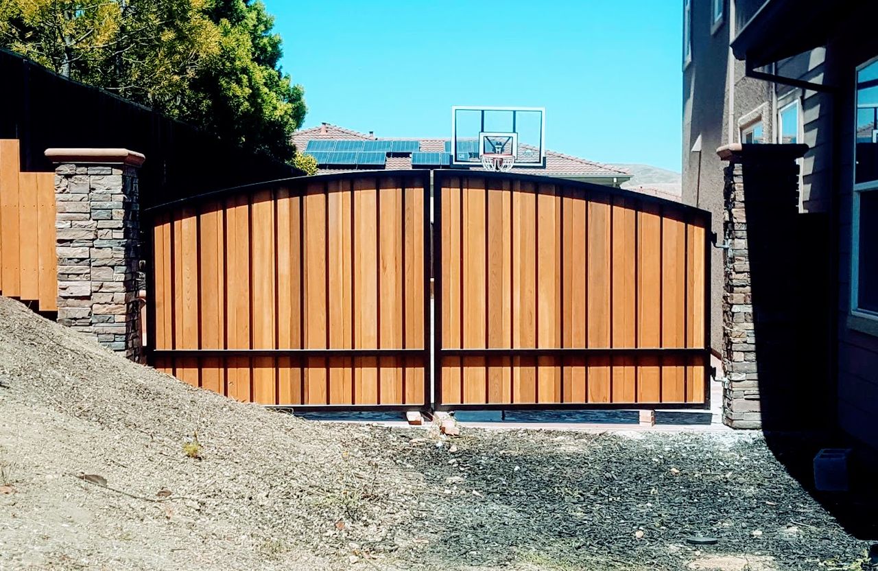 driveway gate in Long Beach — local installation