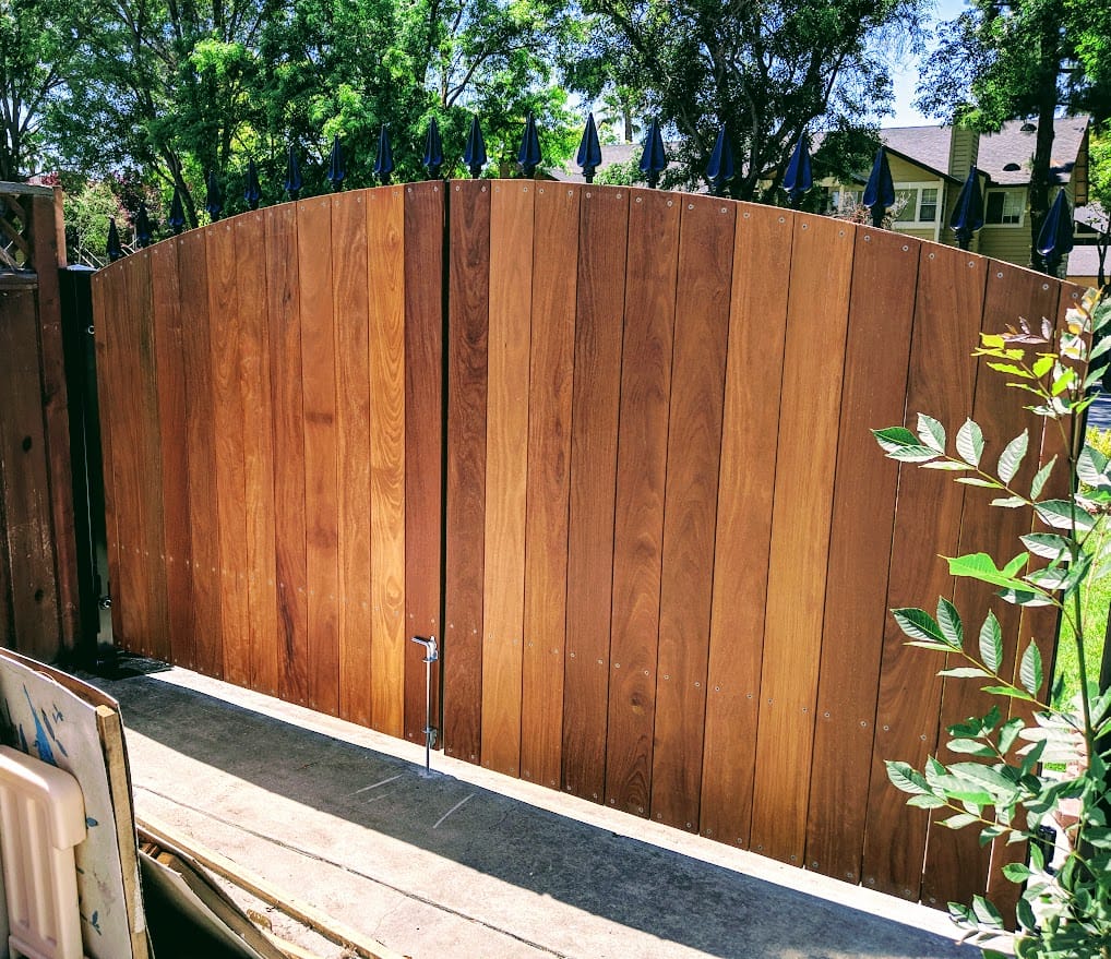 driveway gate in Louisville — local installation