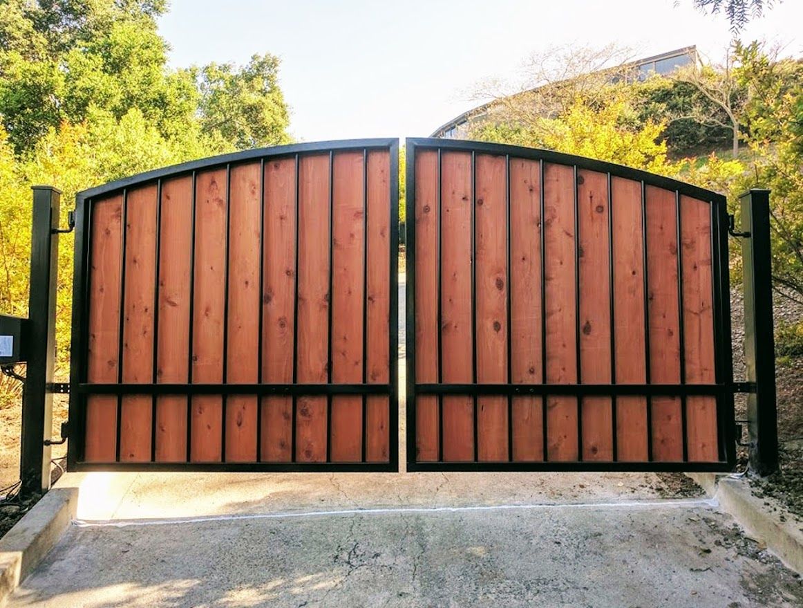 real-world project for driveway gates