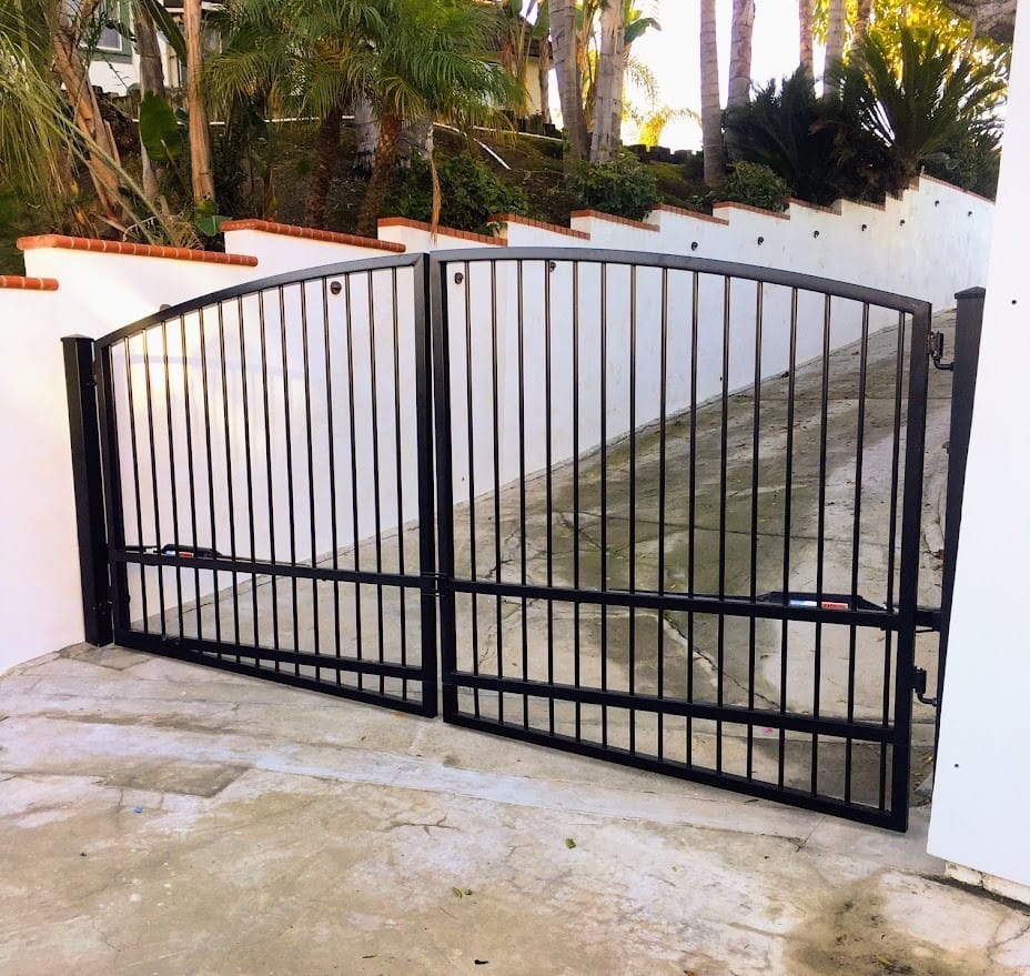 material comparison for driveway gates