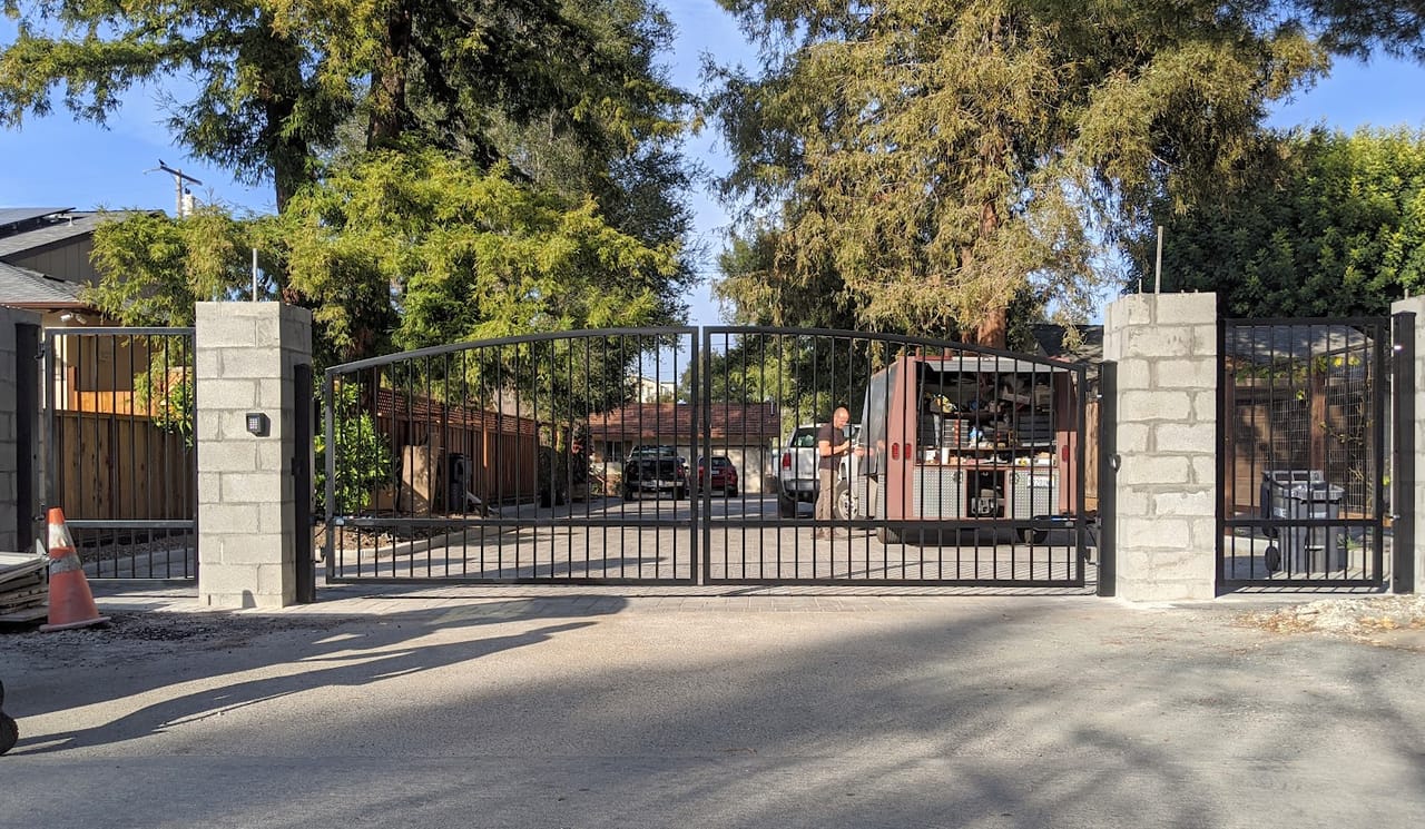 driveway gate in Phoenix — local installation