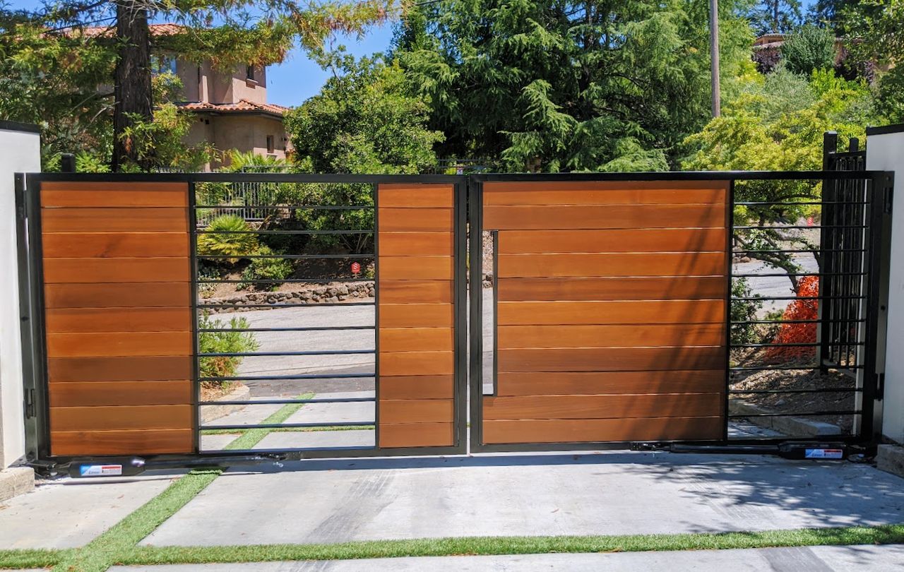 material comparison for driveway gates