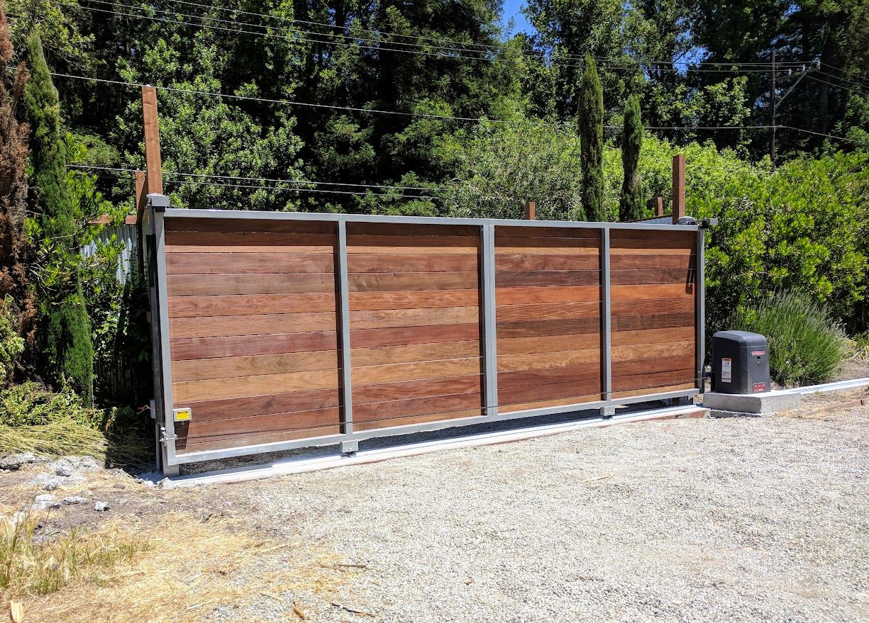 driveway gate in Oakland — local installation