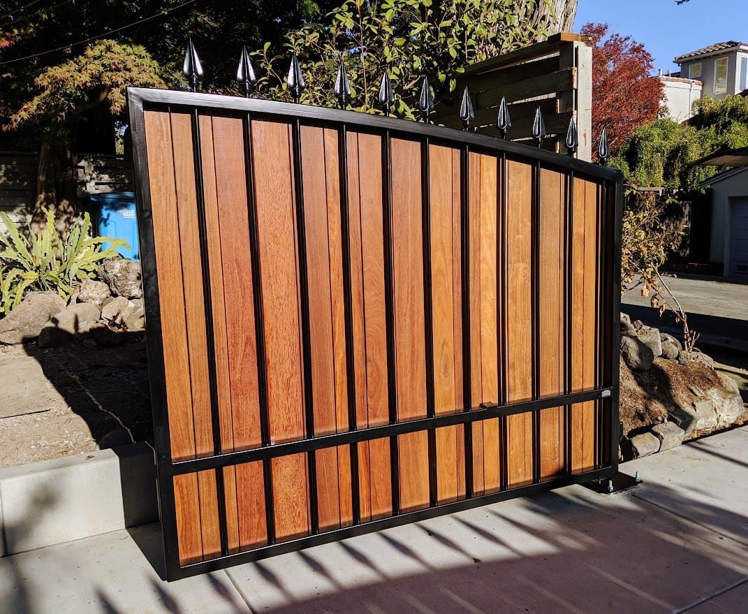 driveway gate in Columbus — local installation
