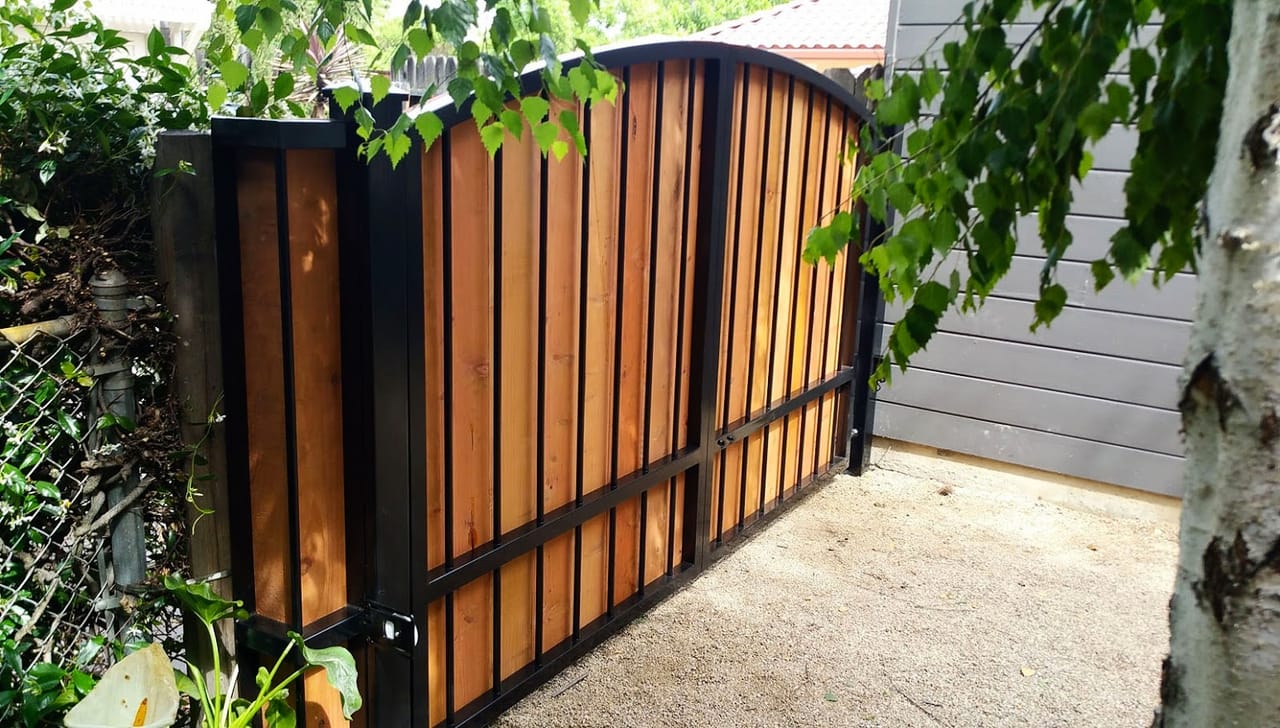 driveway gate in Baltimore — local installation